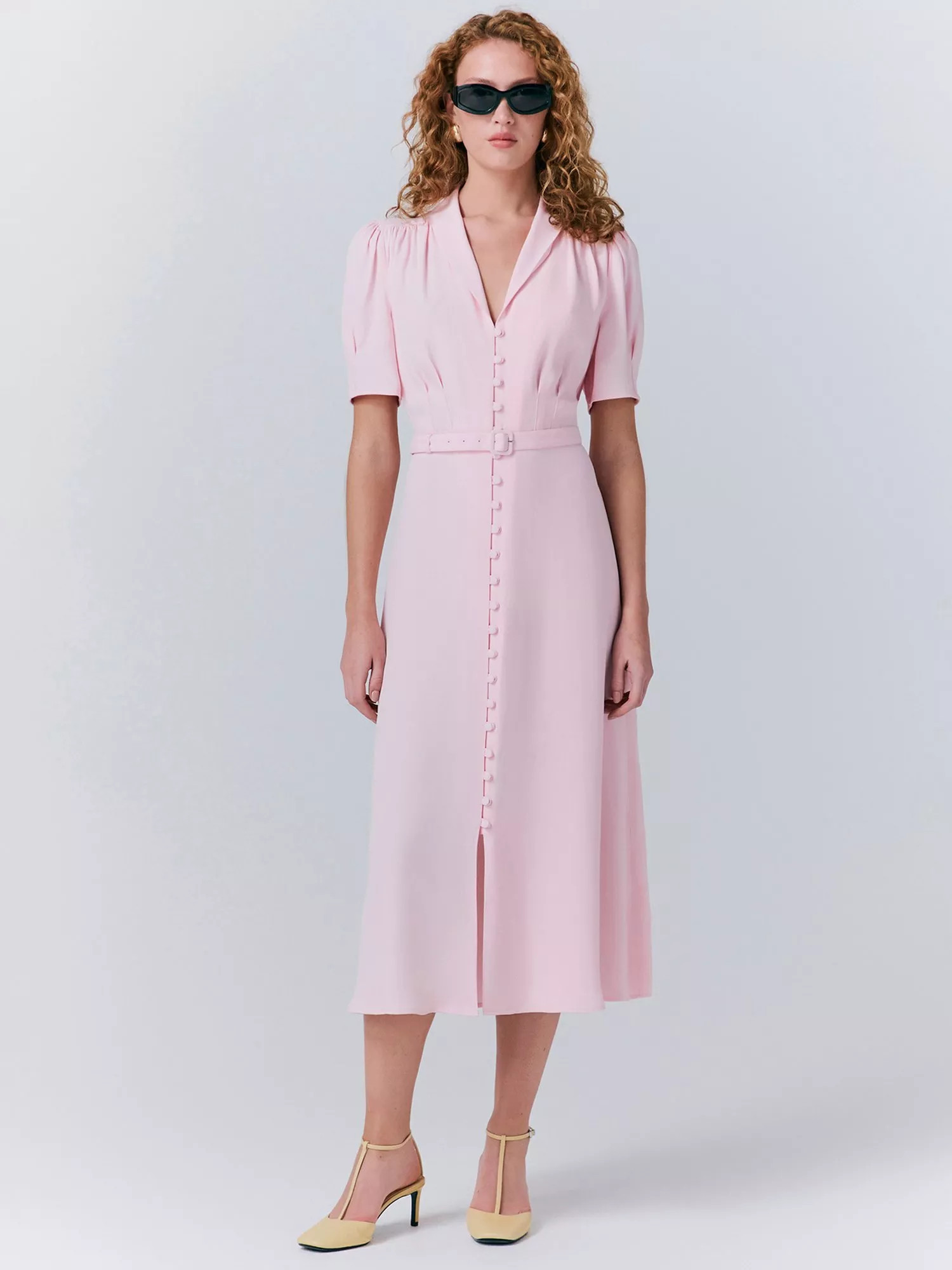 Ghost Rowan Shirt Tea Dress | John Lewis (UK)