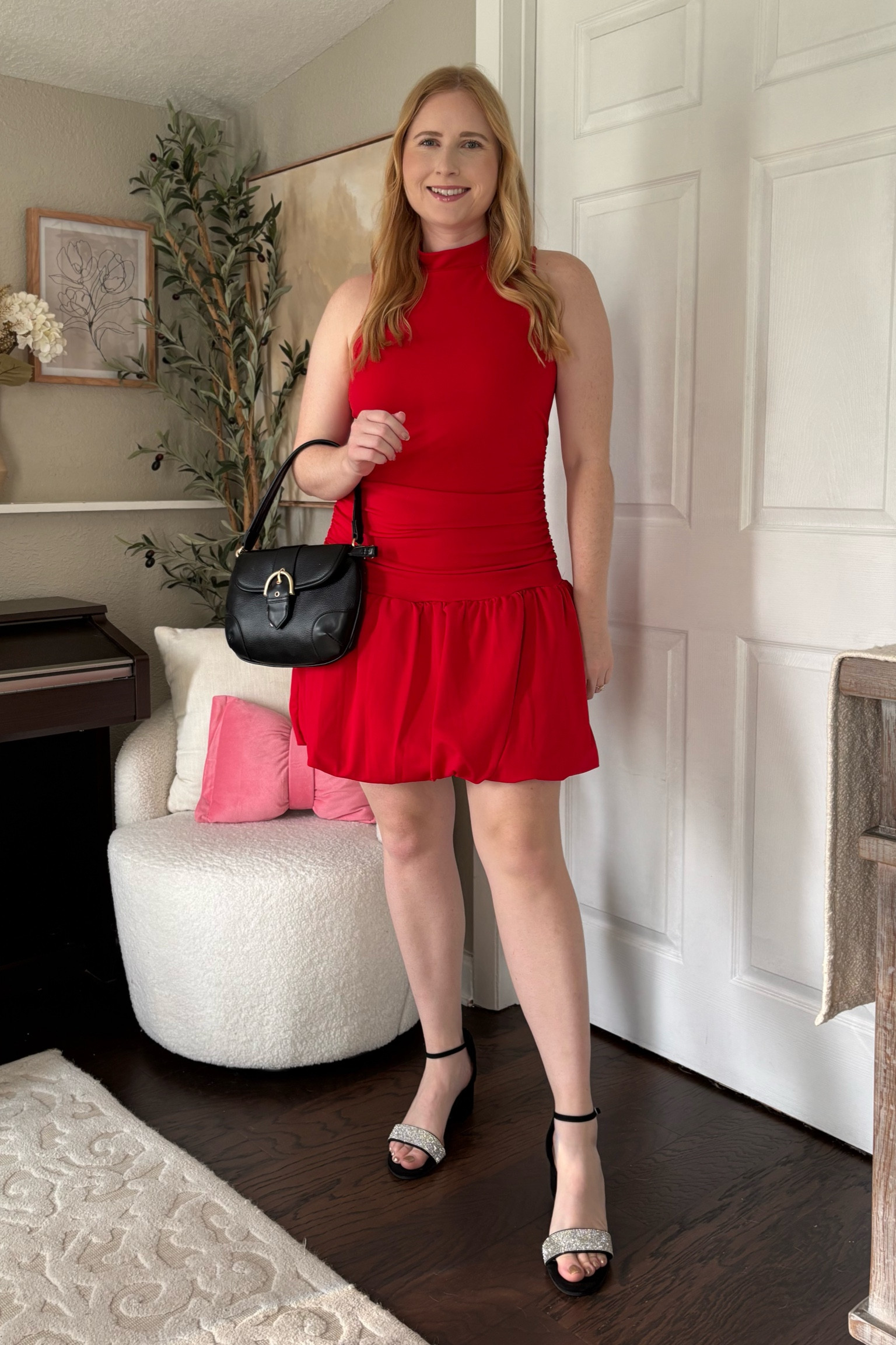 Madden NYC Women's Mock Neck Bubble Dress - Size Large (should have gotten a Medium)

#LTKMidsize #LTKFindsUnder50 #LTKParties