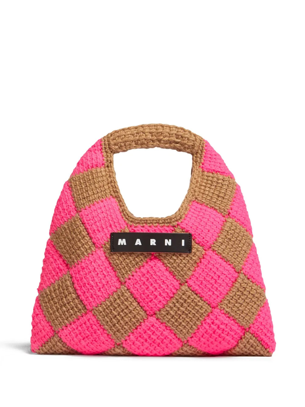Marni Market Diamond geometric-print Tote  - Farfetch | Farfetch Global