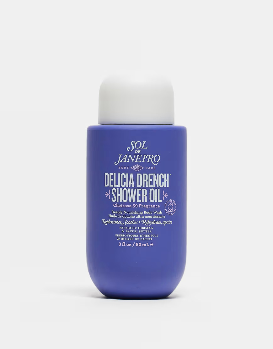 Sol De Janeiro Delicia Drench Shower Oil 90ml-No colour | ASOS (Global)