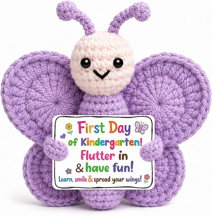 First Day of Kindergarten Gifts for Girls, Back to School Gift for Students, Handmade Positive Cr... | Amazon (US)
