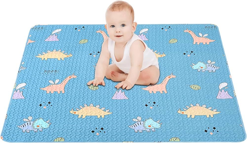 50x50 Play Mat for Playpen Foldable Playpen Mat for LIAMST and TODALE Baby Playpen, Non Slip Wash... | Amazon (US)