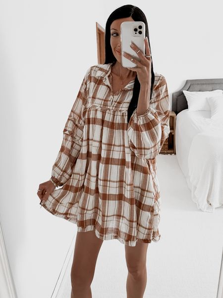 Plaid babydoll dress for Thanksgiving. So cute and it has pockets too. Wearing a small.

#thanksgivingdress #thanksgivingoutfit #thanksgivingoutfits #falldress #thanksgivingdresses #falldresses #dress #dresses #holidaydress #holidaydresses #thanksgiving #thanksgivingoutfitideas #thanksgivingoutfitinspo #plaiddress #neutraloutfit #neutraldress #plaid #plaidoutfit
#LTKFindsunder100

#LTKVideo 

#LTKfindsunder50 #LTKSeasonal #LTKstyletip