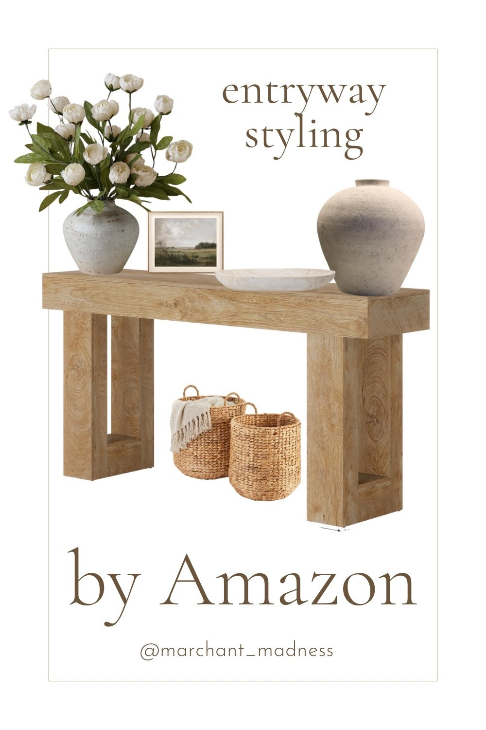 Simple, neutral entryway styling that instantly elevates your home 🤍
Everything linked from Amazon—proof you don’t need a huge budget to create a high-end look.

Shop this cozy + minimal entryway setup in my LTK ✨ #LTKhome #LTKfinds #LTKstyle #AmazonHome #EntrywayDecor #NeutralHome #HomeStyling #ModernFarmhouse #CozyHome #HomeInspo #InteriorStyling #AmazonFinds #BudgetDecor #SimpleDecor #HomeRefresh

#LTKHome
