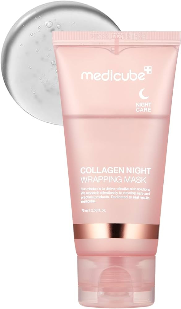 Medicube Collagen Night Wrapping Cream for Elasticity and Hydration - Facial Treatment Overnight ... | Amazon (US)