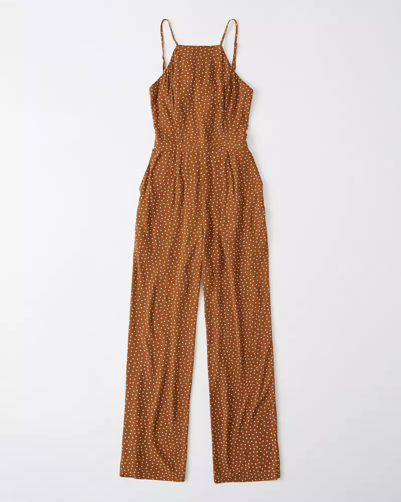 High-Neck Jumpsuit | Abercrombie & Fitch US & UK
