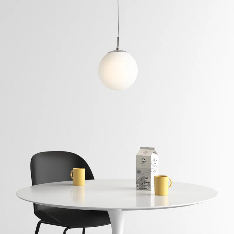 Mia 1 - Light Single Globe Pendant | Wayfair North America