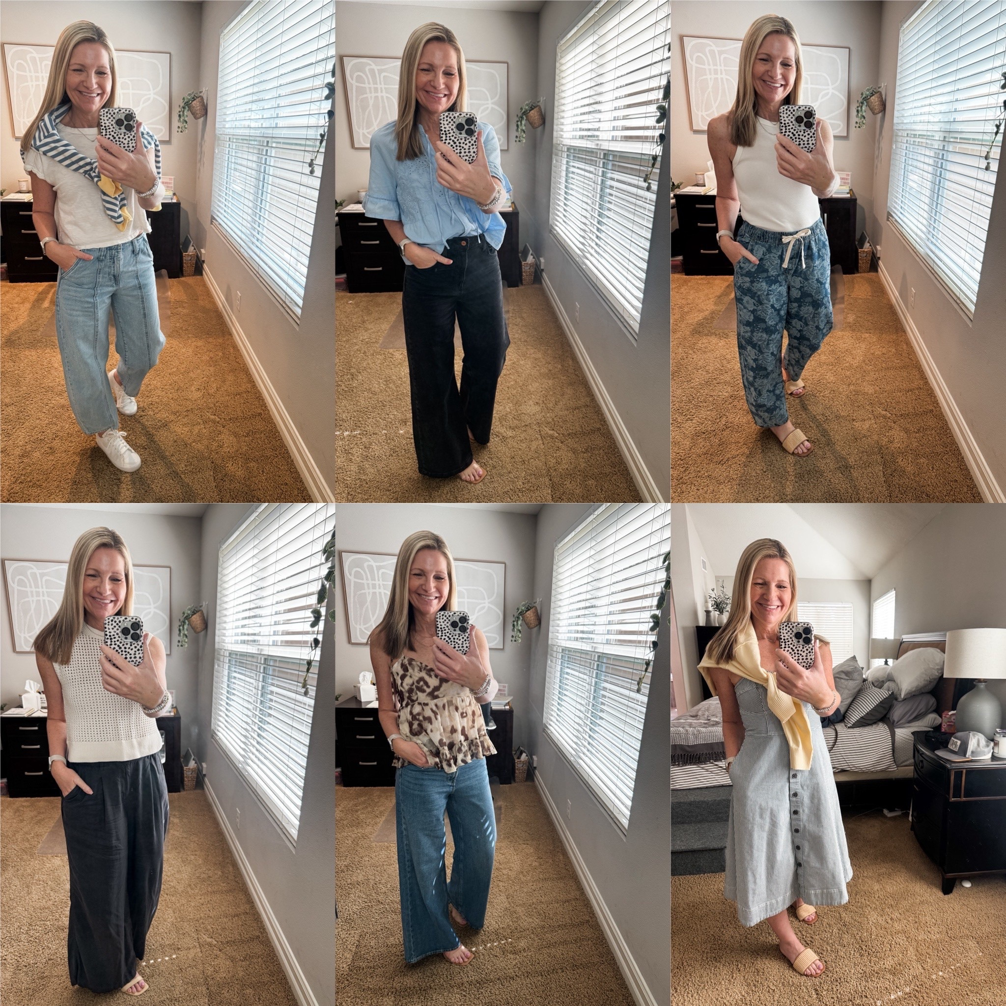 Weekly outfit round-up. Posting last week’s daily looks including my new favorite floral barrel jeans from Gap Factory. 

#LTKootd #LTKSeasonal #LTKOver40