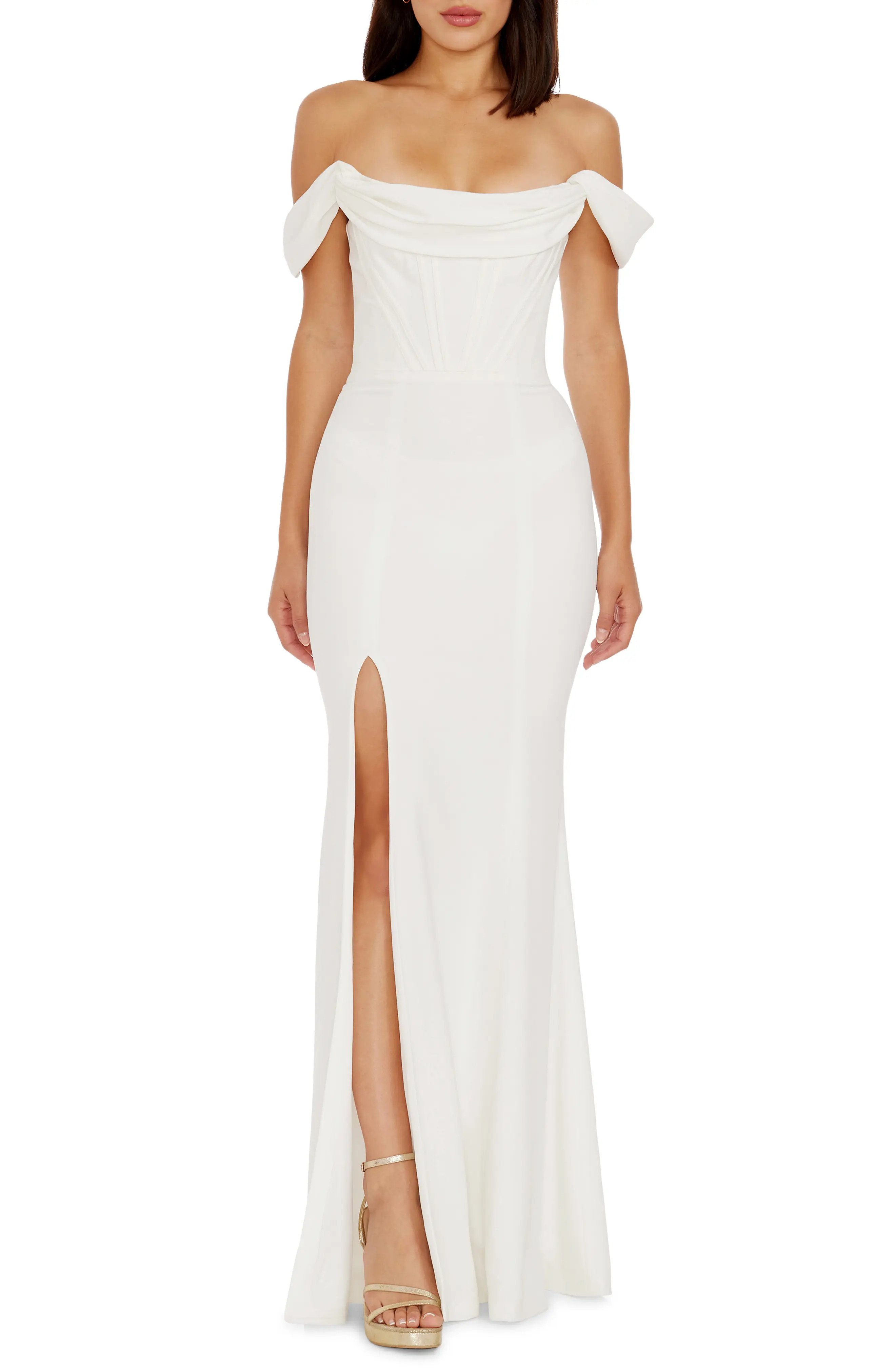 Melania Off the Shoulder Gown (Women) | Nordstrom | Nordstrom