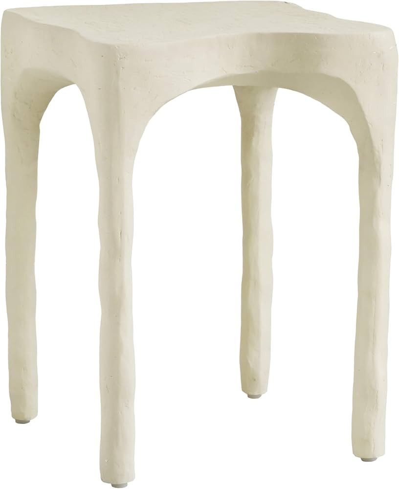 Skully Cream Textured Side Table | Amazon (US)
