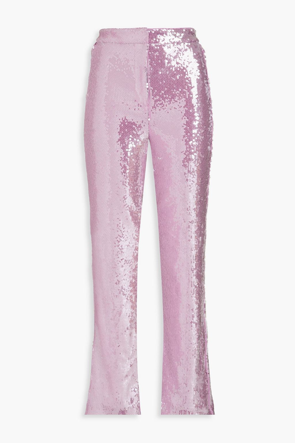 Sequined stretch-mesh straight-leg pants | The Outnet (US and CA)