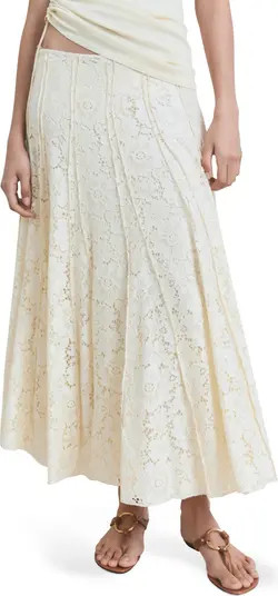 MANGO Lace Maxi Skirt | Nordstrom | Nordstrom