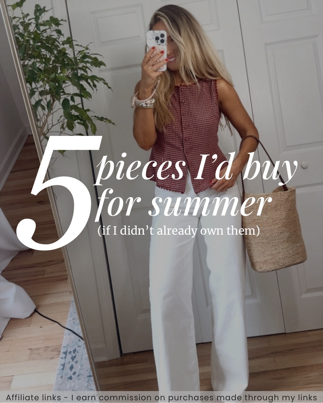 Affiliate links - I earn commission on purchases made through my links 

Capsule wardrobe summer