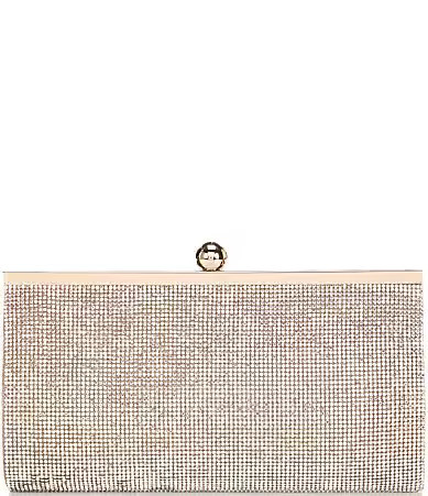 Landry Crystal Frame Clutch - Champagne | Dillard's