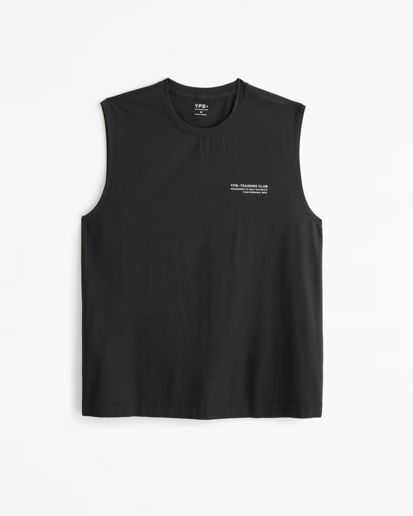 YPB Active Cotton-Blend Easy Graphic Tank | Abercrombie & Fitch (US)