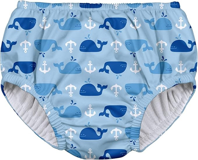 i play. Baby Reusable Absorbent Swim Diaper Pull On White | Amazon (US)