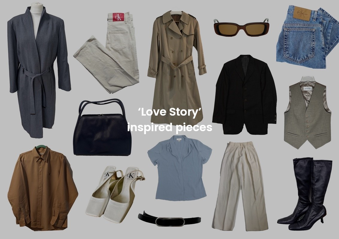 JFK Junior & Carolyn Bessette inspired secondhand pieces! Very 90’s 


Vintage, secondhand, preloved, eBay, nineties, Calvin Klein, love story Disney plus, vintage Armani, Prada, heeled boots, sunglasses, white jeans, denim, wide leg trousers, square toe, trench coat, oversized shirt, luxury bag 

#LTKWorkwear #LTKSeasonal #LTKootd