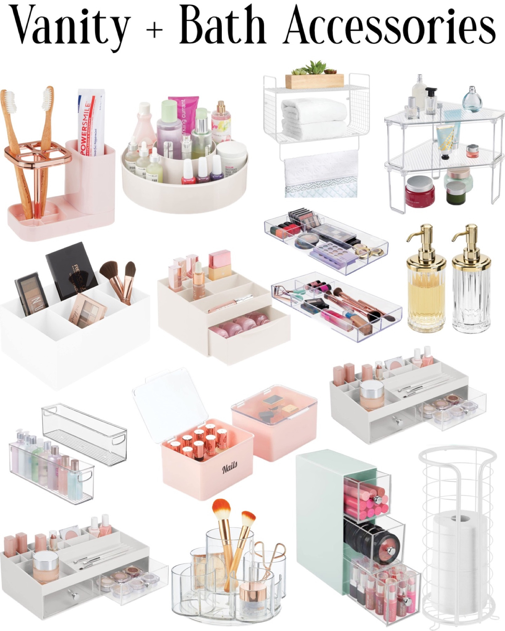 mDesign Plastic Apothecary … curated on LTK