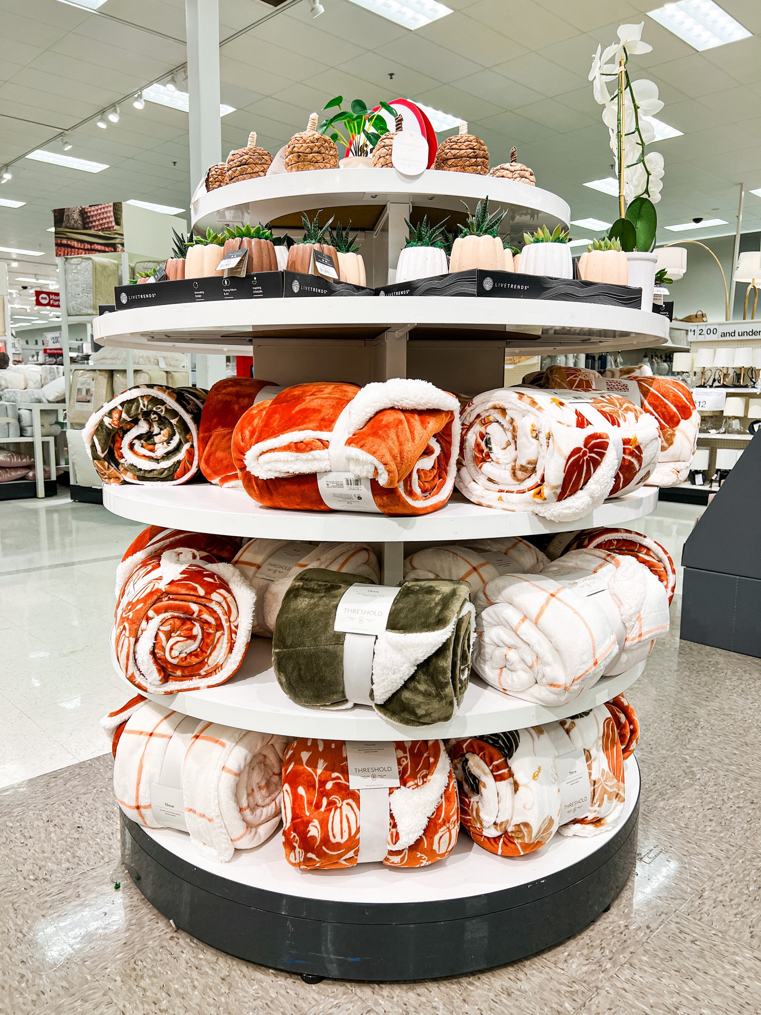 Target threshold blankets | $15 fall throw blankets | target circle week finds 🎃 

#LTKhome #LTKHoliday #LTKSeasonal