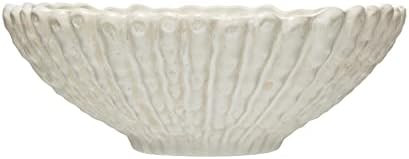 Creative Co-Op Stoneware, White Bowl | Amazon (US)