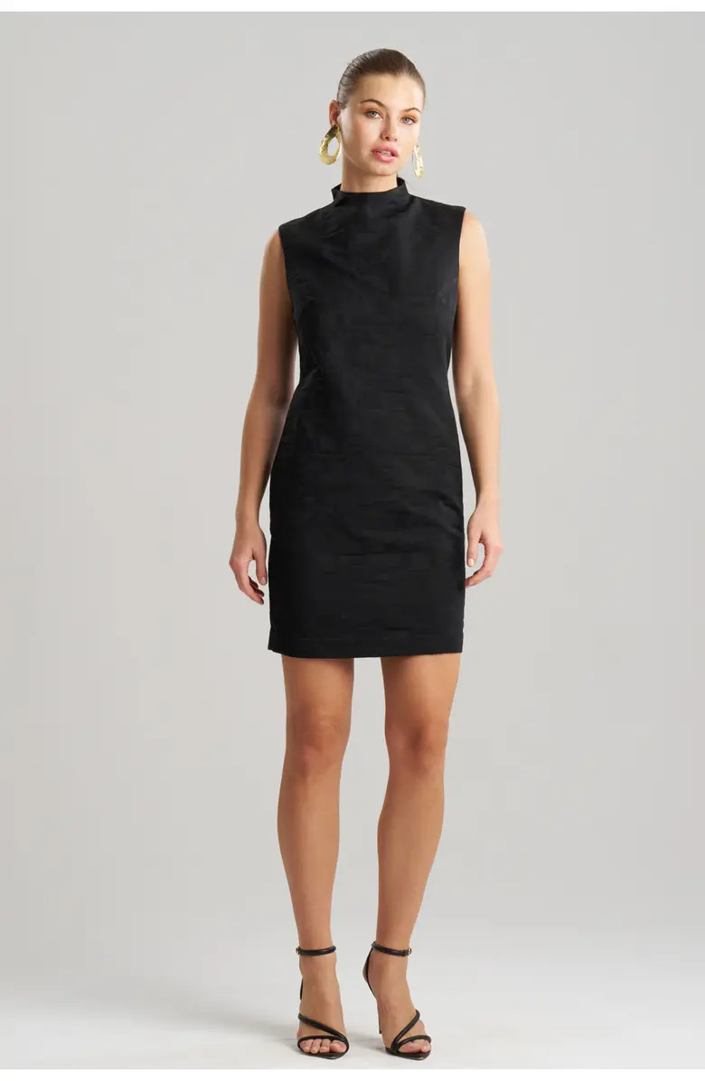 Natori Geo Texture Jacquard Sheath Dress | Nordstrom | Nordstrom
