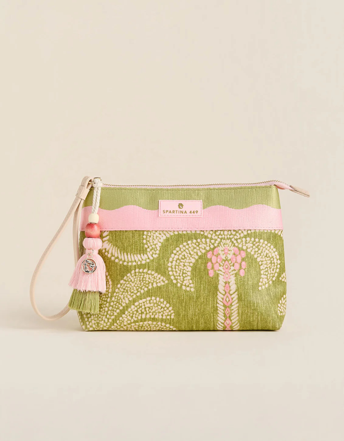 Carina Wristlet Castillo Green Palms | Spartina 449
