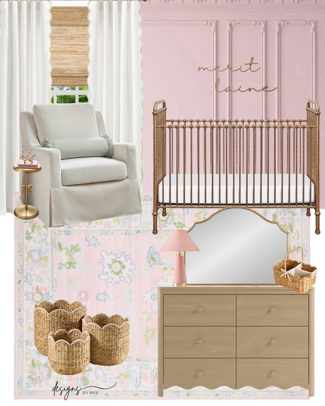 baby girl nursery 

#LTKBaby #LTKHome