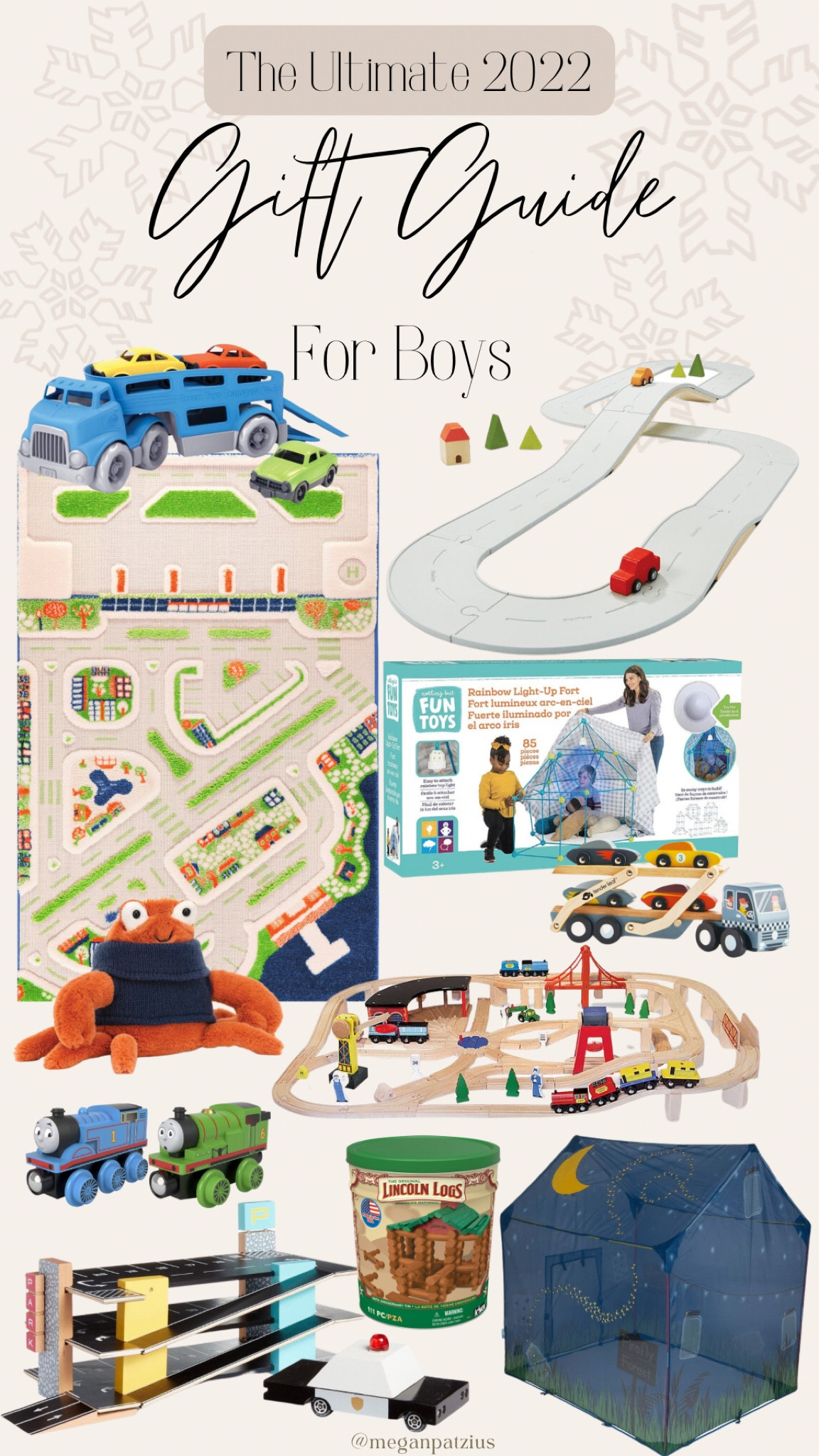 The best gifts for little boys 🚘 Top selling gifts for toddler boys from Nordstrom and Amazon. Wooden train tracks, car garages, tents, forts, trucks and more. My son loves cars and trains, many of these toys have lasted him through the years.

#LTKGiftGuide #LTKSeasonal #LTKkids
