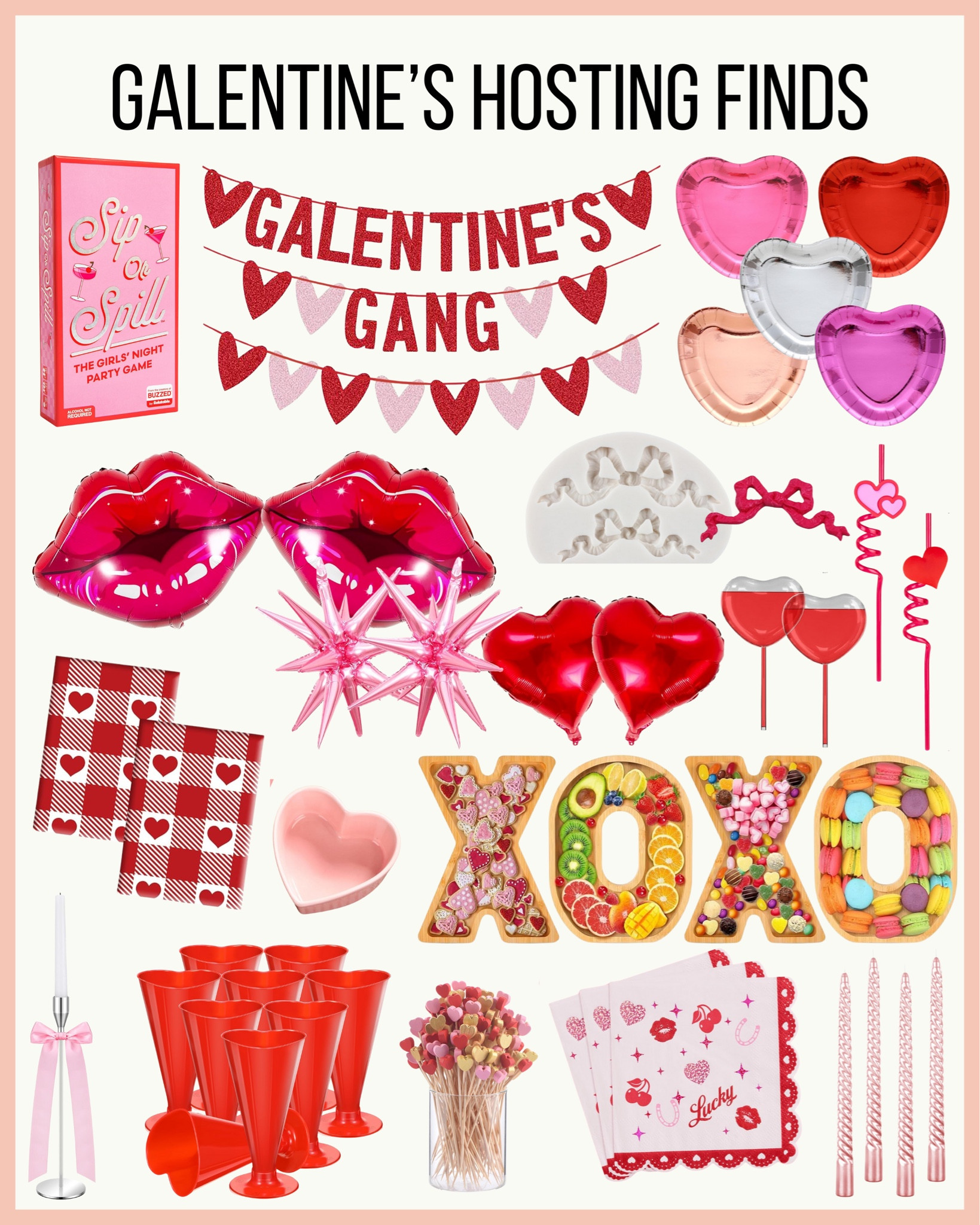 Galentine’s - Hosting - Valentines Day

#LTKgiftguide #LTKpartywear #LTKhome