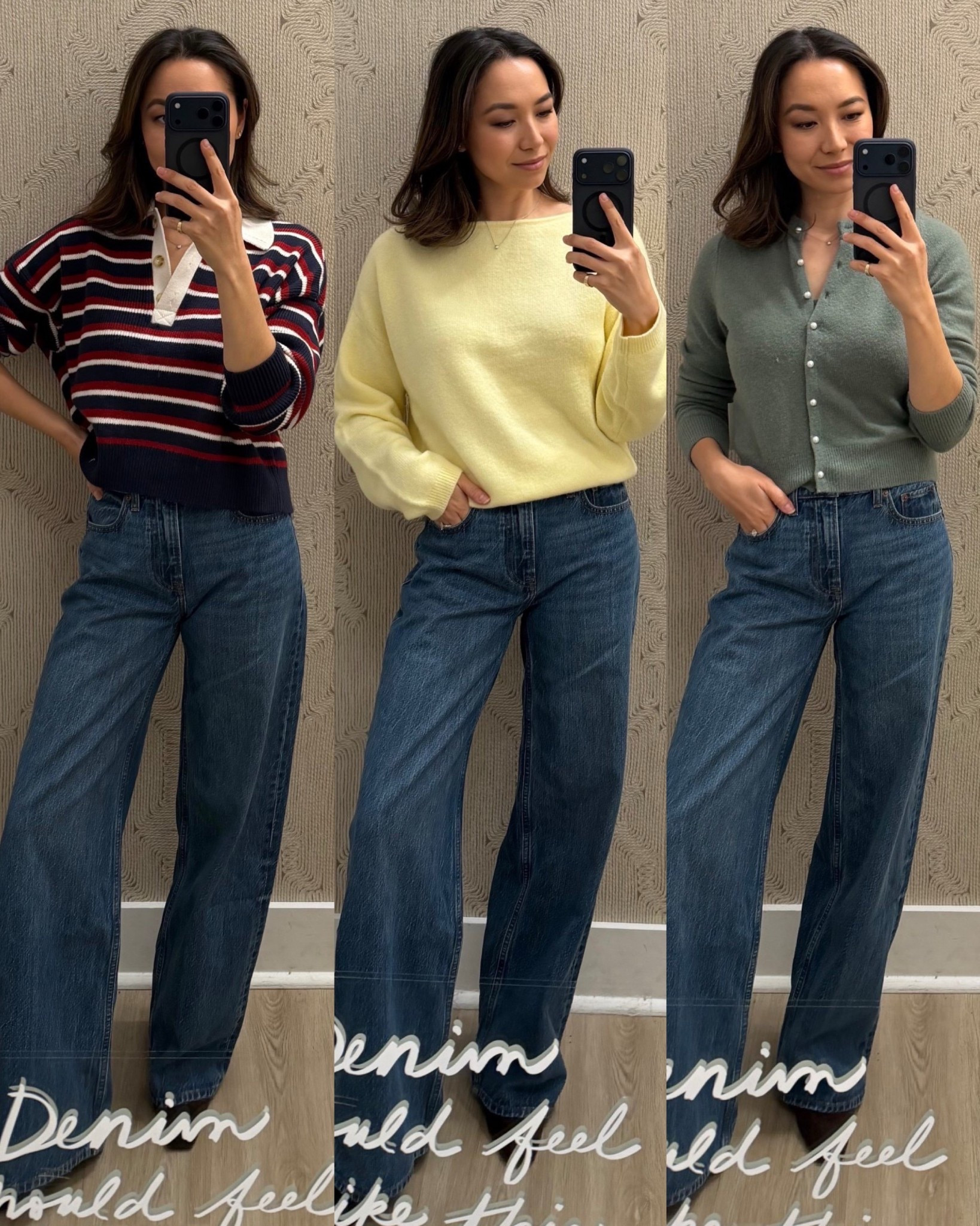 25% off at Abercrombie — use code AFLTK 

Spring style / jeans / boatneck sweater / wide leg pants 

#LTKSaleAlert #LTKSpringSale