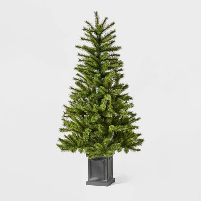 4.5ft Unlit Potted Douglas Fir Artificial Tree - Wondershop™ | Target