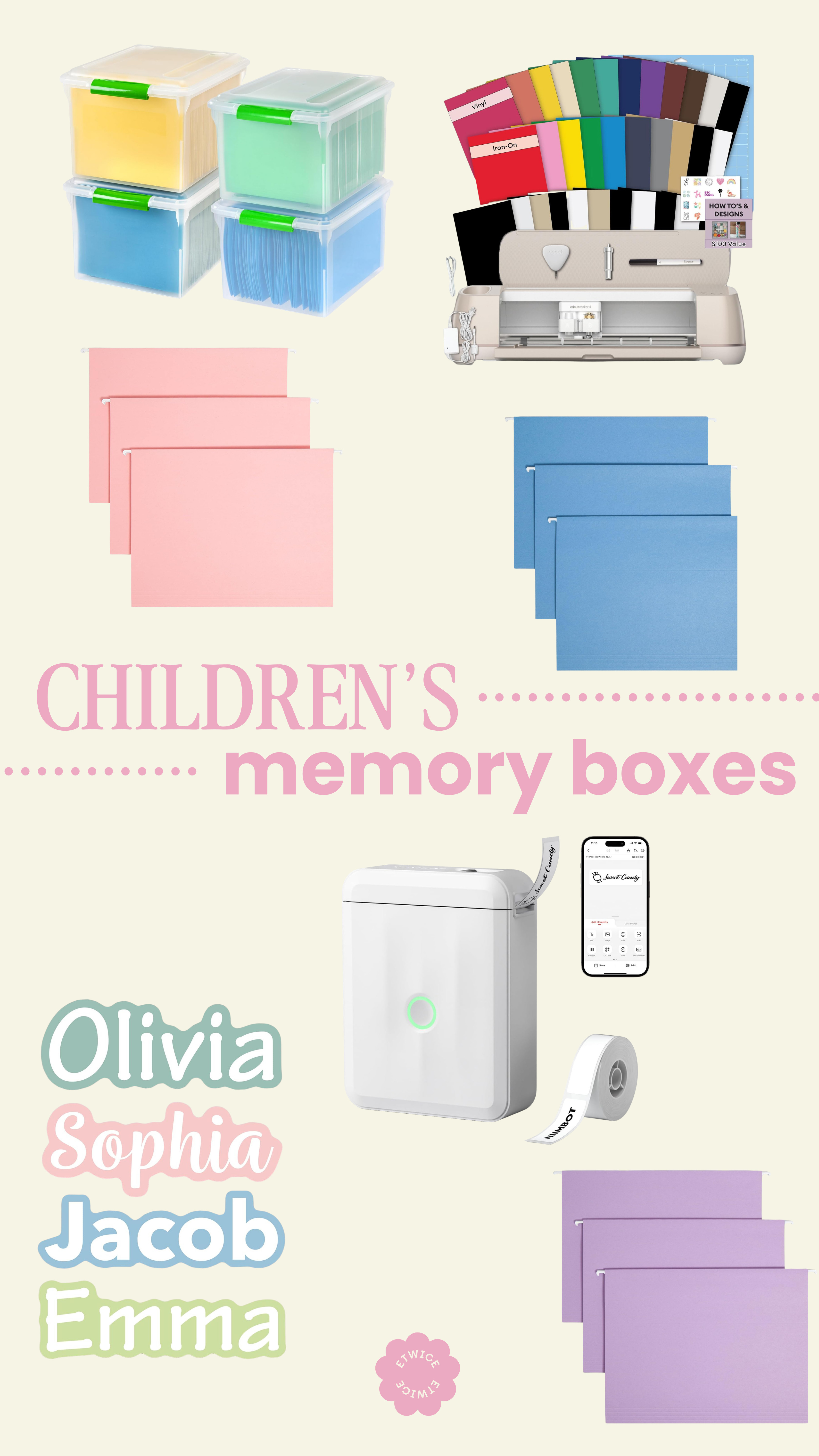 I rounded up some of my favorite finds for creating a memory box for your kids, perfect for saving special photos, artwork, school keepsakes, and much more!  

 #LTKmomlife #LTKHome #LTKKids