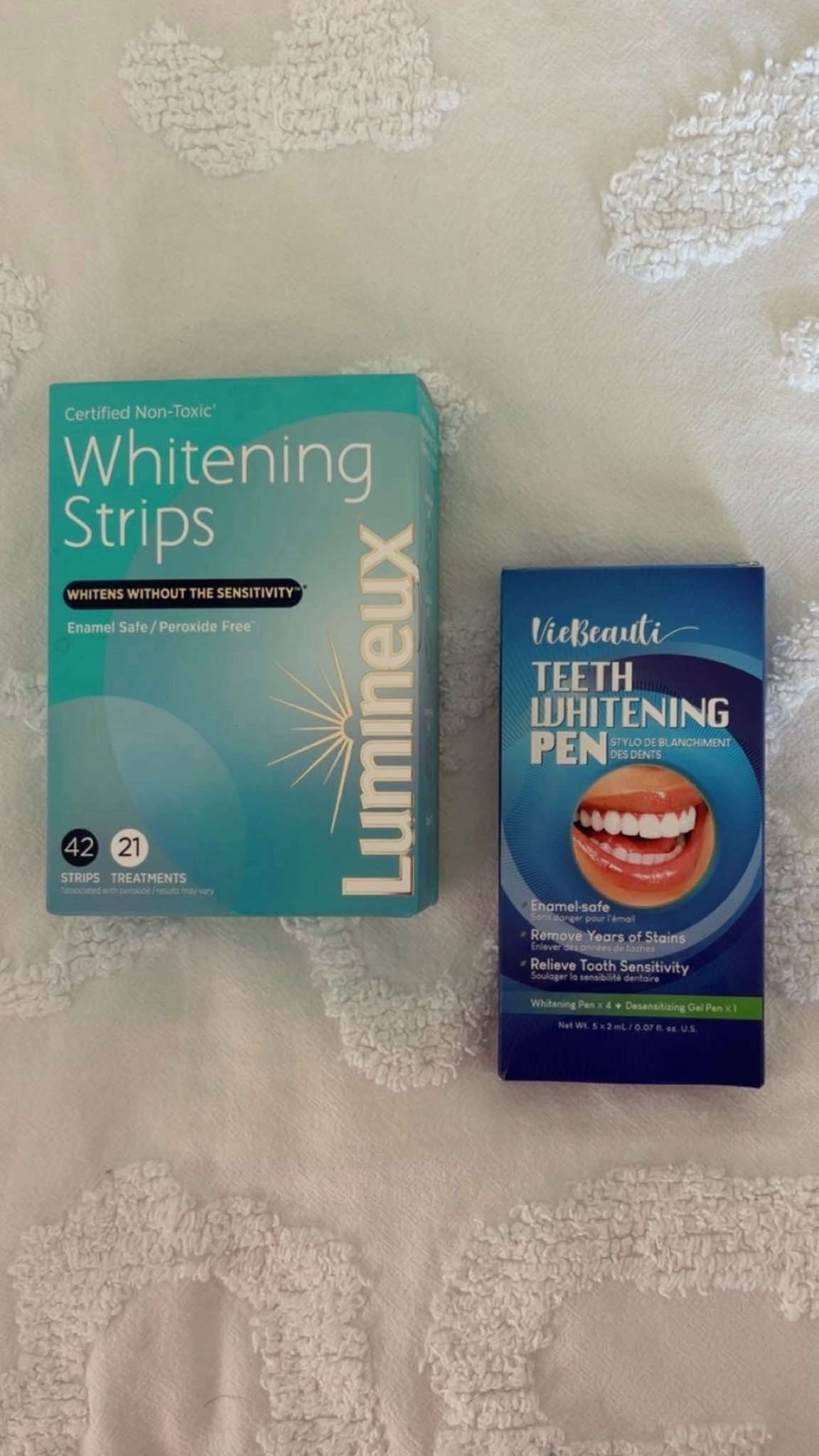 Amazon Prime Day deals on two of my favorite teeth whitening finds. Sharing my go-to whitening strips and a convenient teeth whitening pen that makes it easy to add whitening into your everyday routine. These are great options to keep on hand for a brighter-looking smile, especially before special events, photos, vacations, or just for everyday use. Prime Day is the perfect time to stock up on your favorite oral care essentials or try a new whitening product while they’re on sale.

#AmazonPrimeDay #PrimeDay #PrimeDayDeals #AmazonDeals #AmazonFinds #AmazonBeauty #TeethWhitening #TeethWhiteningStrips #WhiteningStrips #TeethWhiteningPen #WhiteningPen #WhiteningTeeth #SmileCare #OralCare #OralCareFinds #DentalCare #BeautyFinds #AmazonBeautyFinds #AmazonFavorites #PrimeDayFinds #AffordableBeauty #BeautyMustHaves #EverydayEssentials #SelfCareFinds #AmazonMustHaves #TrendingAmazonFinds #LTKFinds #LTKBeauty #LTKStyle 

 #LTKdayinmylife #LTKU #LTKBeauty