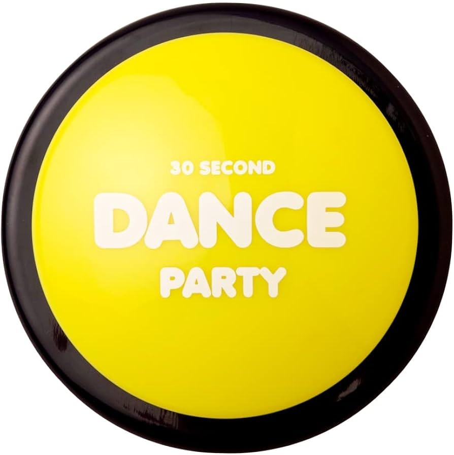 The Button | Dance Party Button with Music | Gag Gifts | Office Toys | Amazon (US)