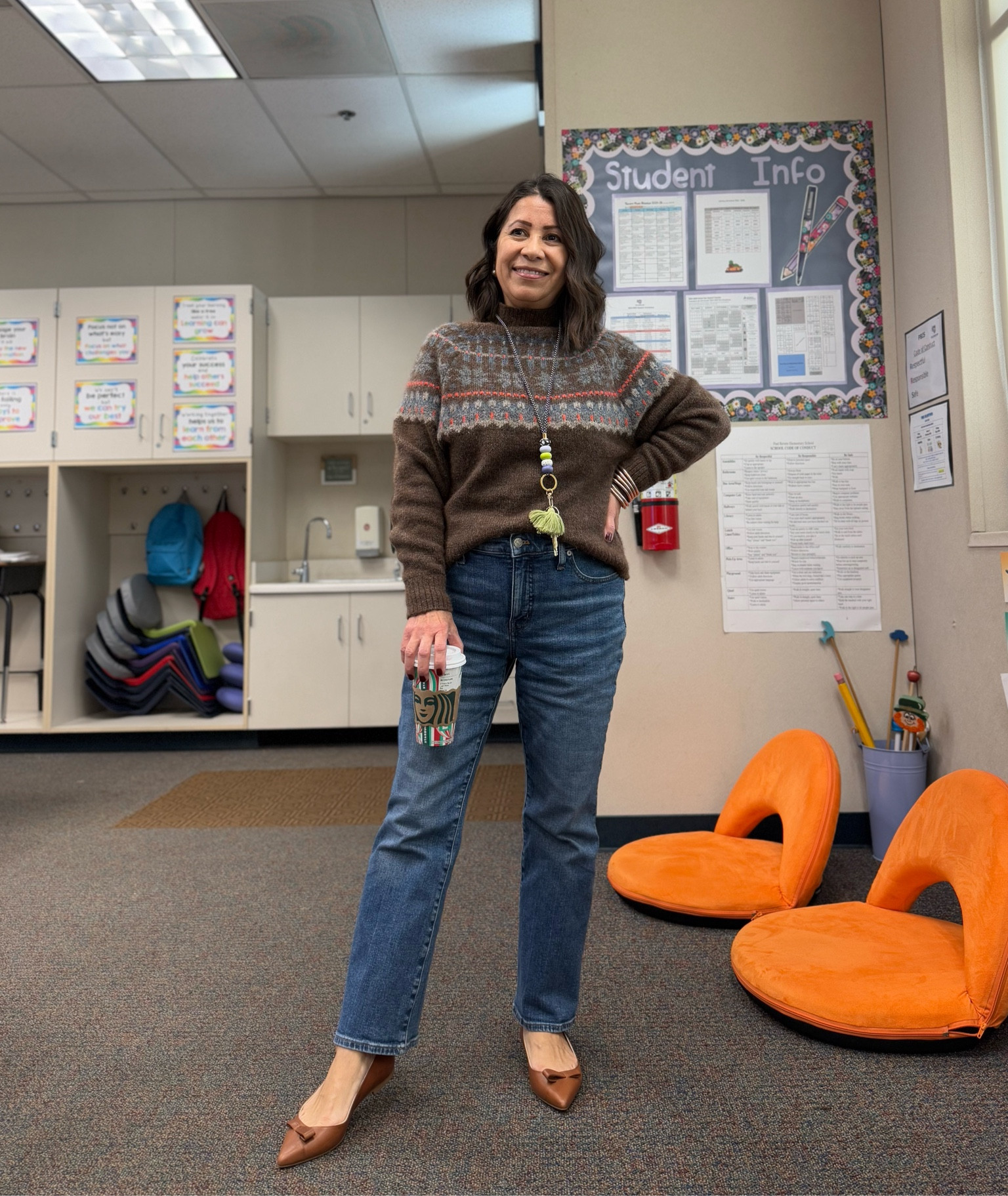 Brown fair isle sweater 🤎






Teacher outfits 
Holiday outfit 
Winter outfit 



#LTKSaleAlert #LTKHoliday #LTKStyleTip