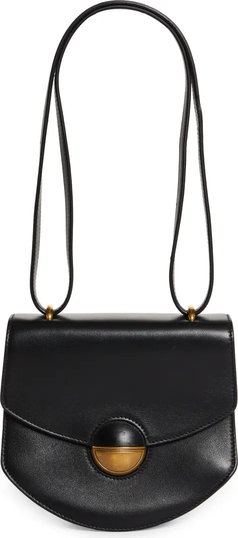 Mini Round Dia Leather Shoulder Bag | Nordstrom
