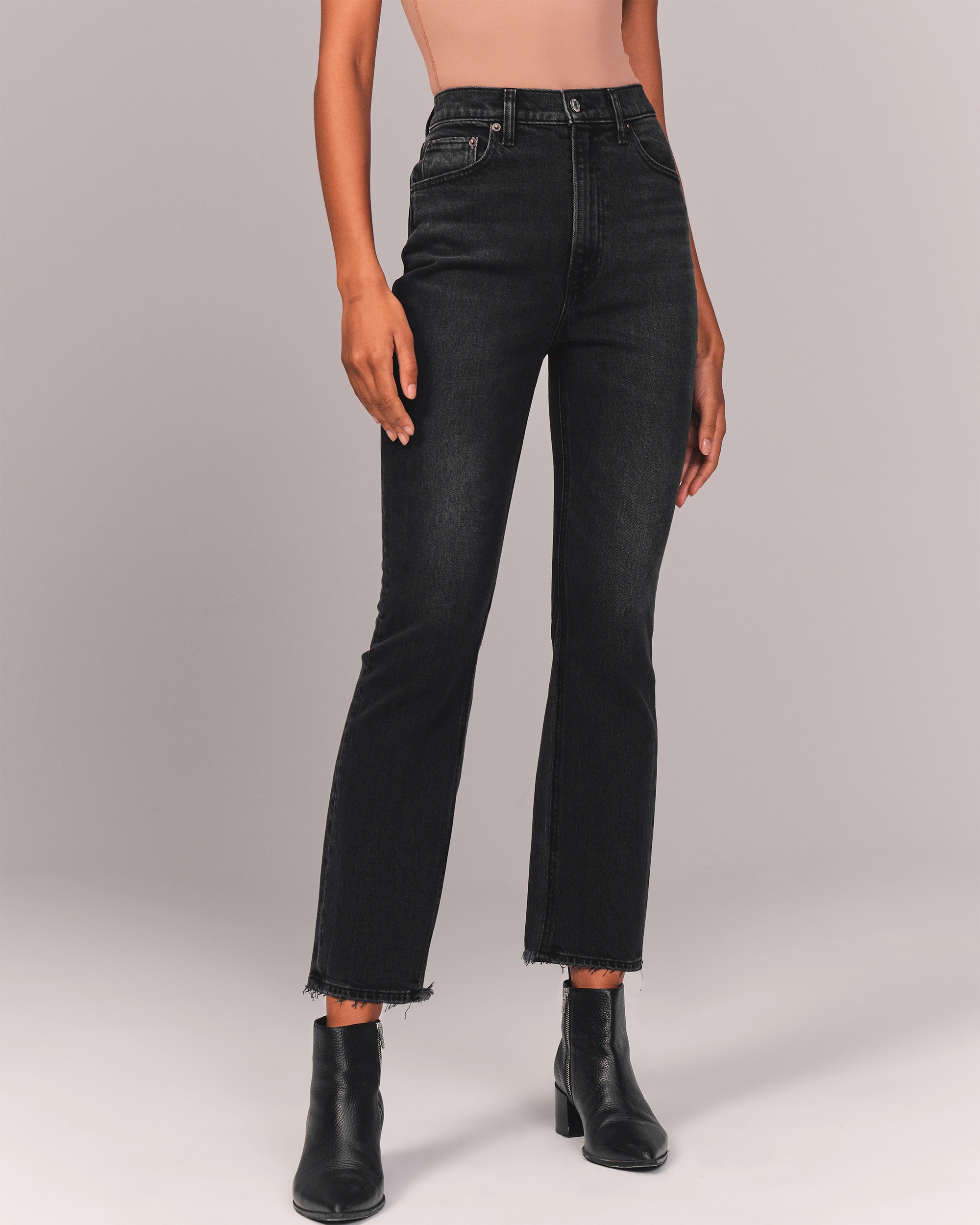 Ultra High Rise Kick Flare Jeans | Abercrombie & Fitch (US)