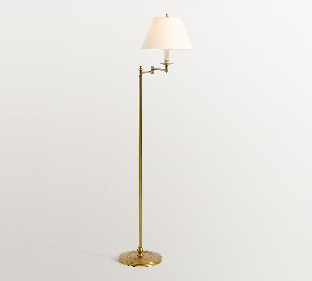 Hayden Metal Articulating Task Floor Lamp (53") | Pottery Barn (US)