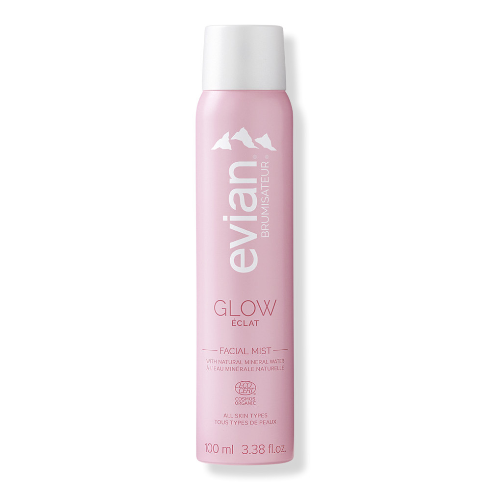 Evian Mineral Spray Glow Facial Mist with Natural Mineral Water | Ulta
