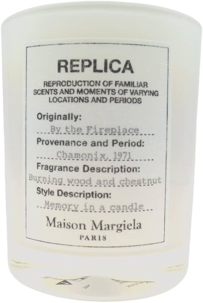 Maison Margiela Fragrance Replica Scented Candle (by The Fireplace) 165 g | Amazon (US)