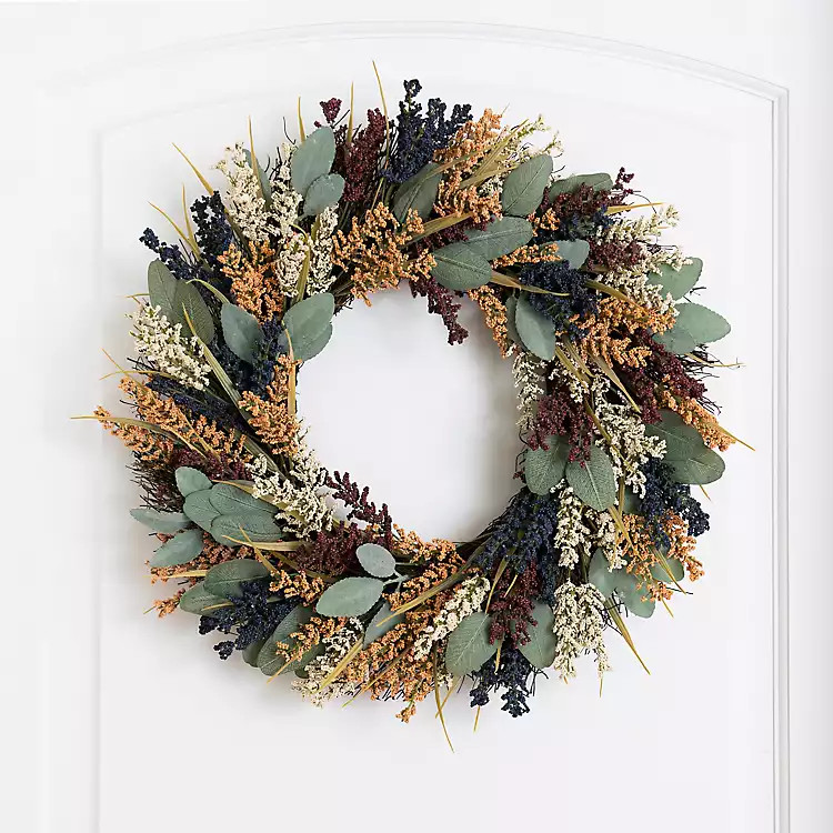 Tricolor Eucalyptus Wreath | Kirkland's Home