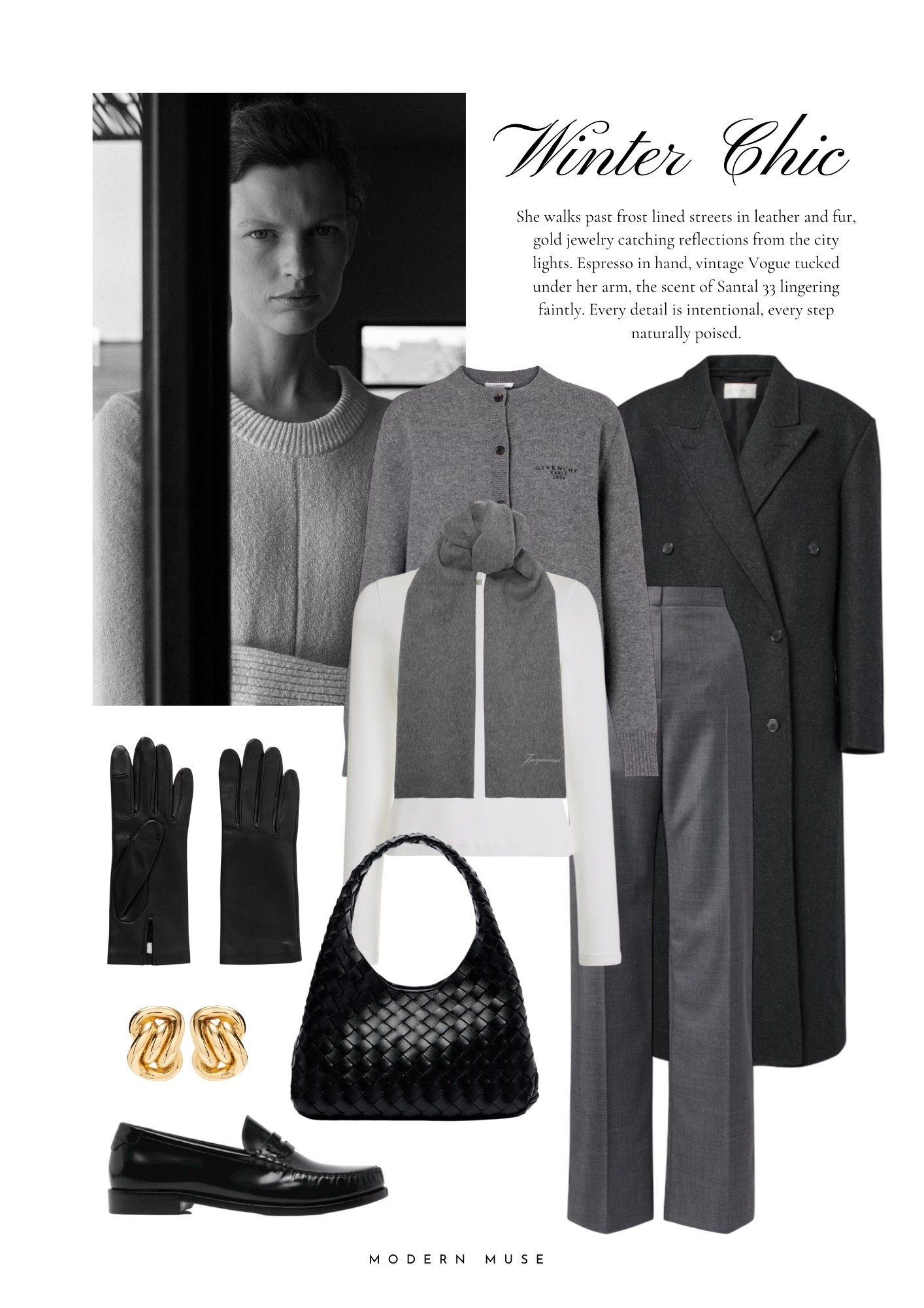 Grey neutral winter chic outfit 

#LTKootd #LTKHoliday #LTKWorkwear
