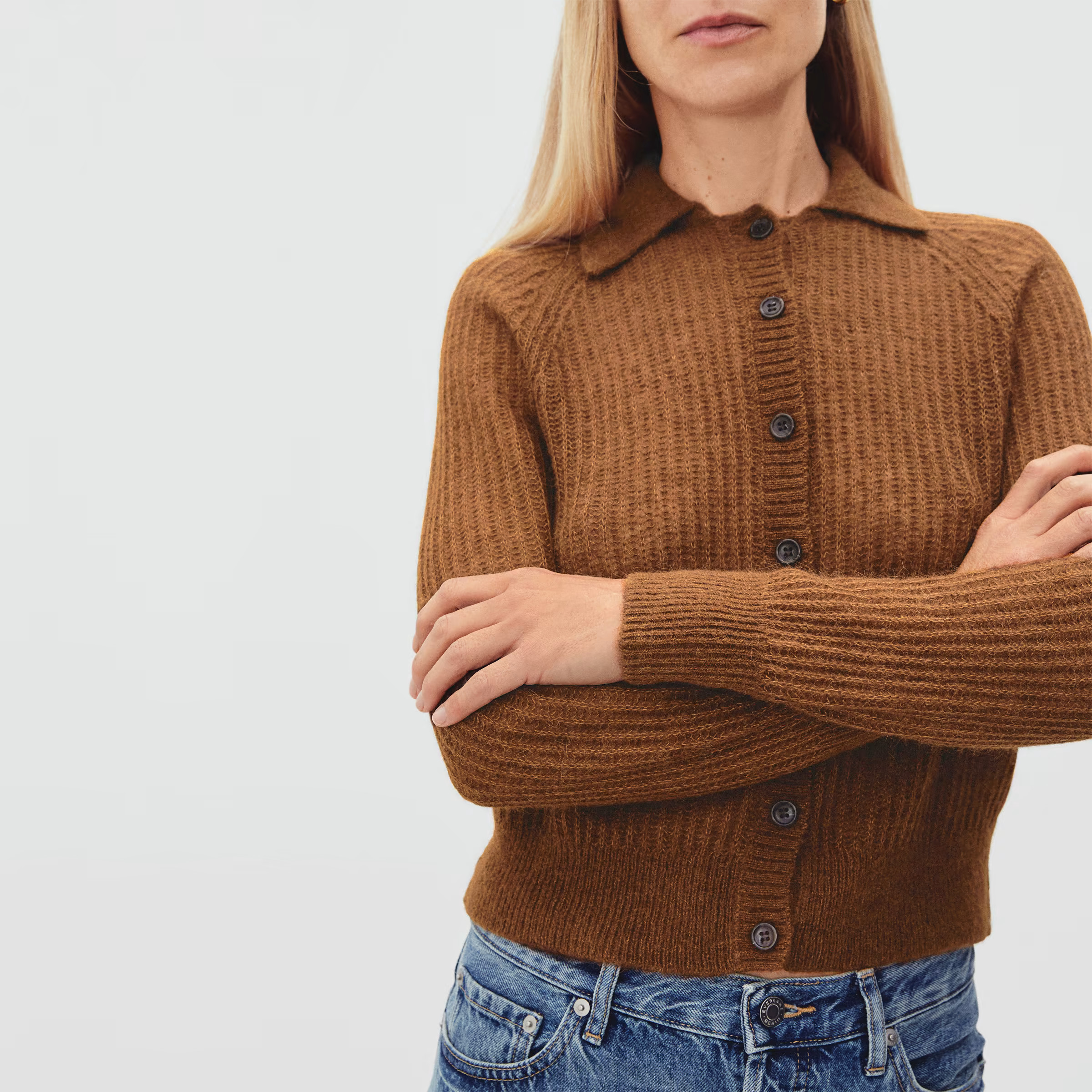 The Alpaca Collared Cardigan | Everlane