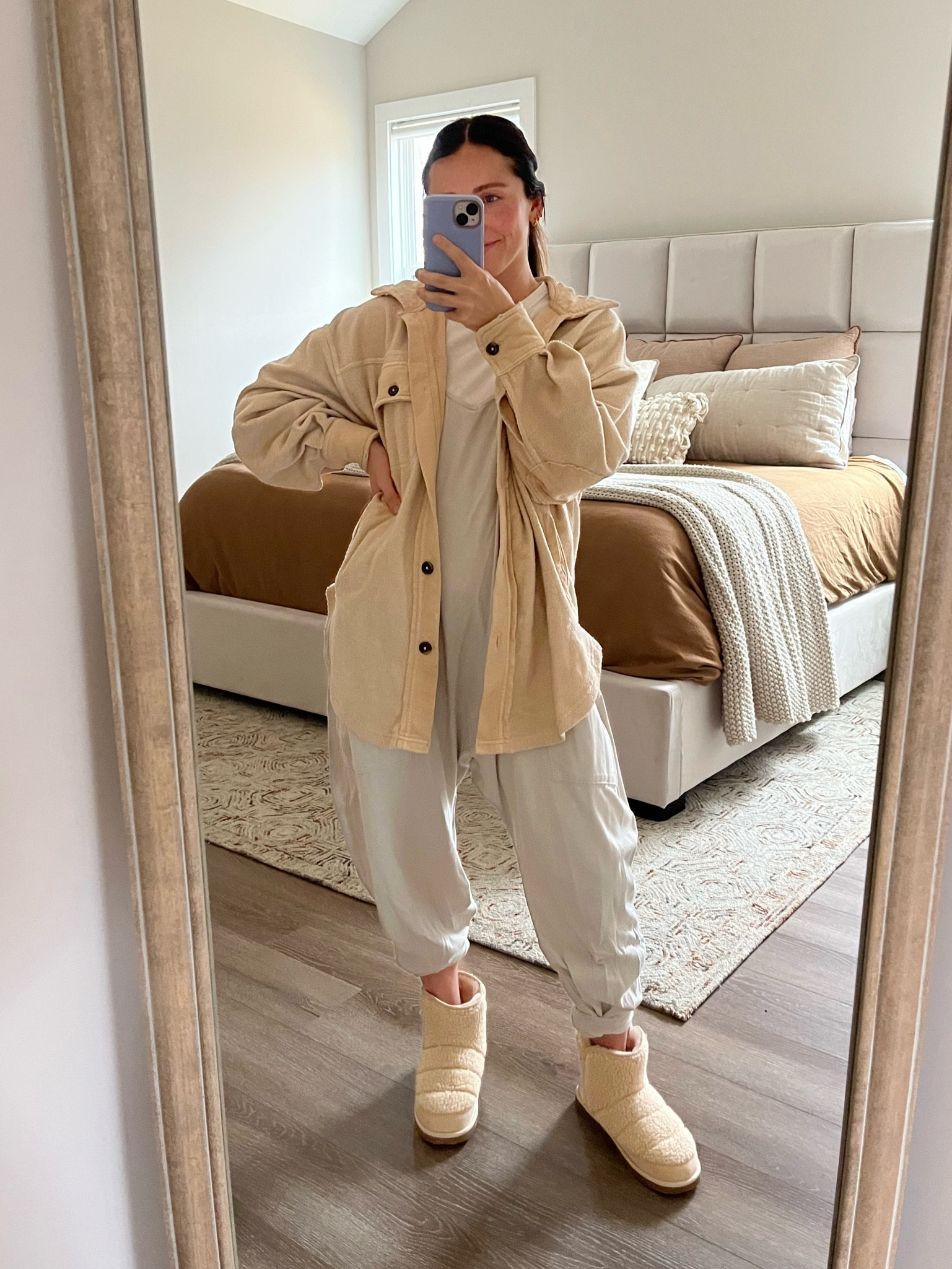 Perfect for a rainy day 🤍

Ruby jacket & hotshot onesie are xs!

#LTKunder100 #LTKGiftGuide #LTKstyletip