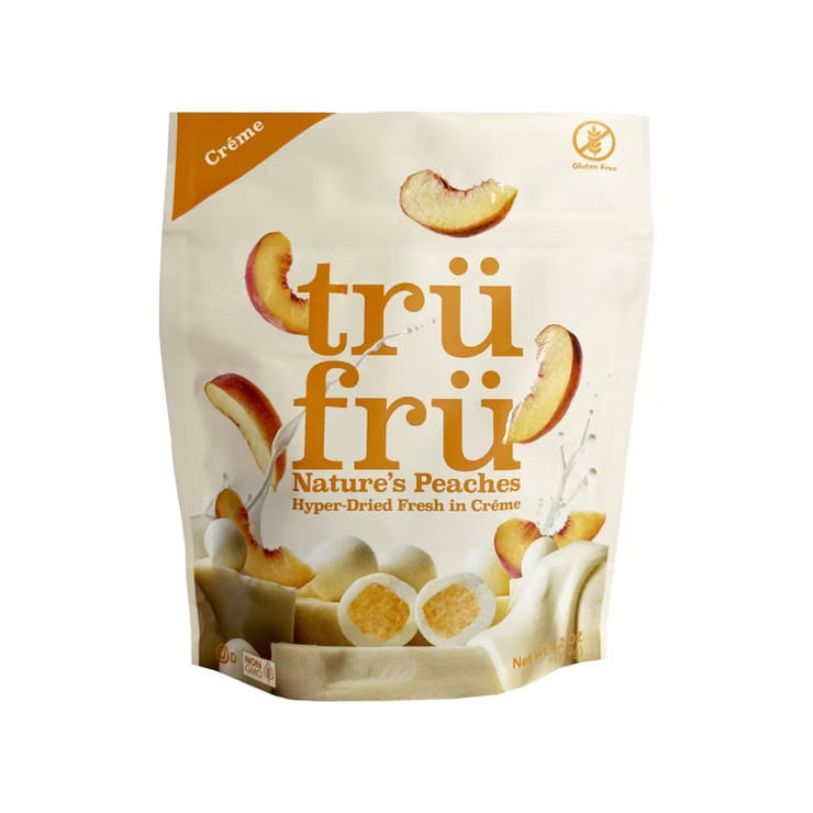 Target/Grocery/Candy/Chocolate Candy‎Shop all Tru FruTru Fru Hyper-Dried Peaches & Crème - 4.2... | Target