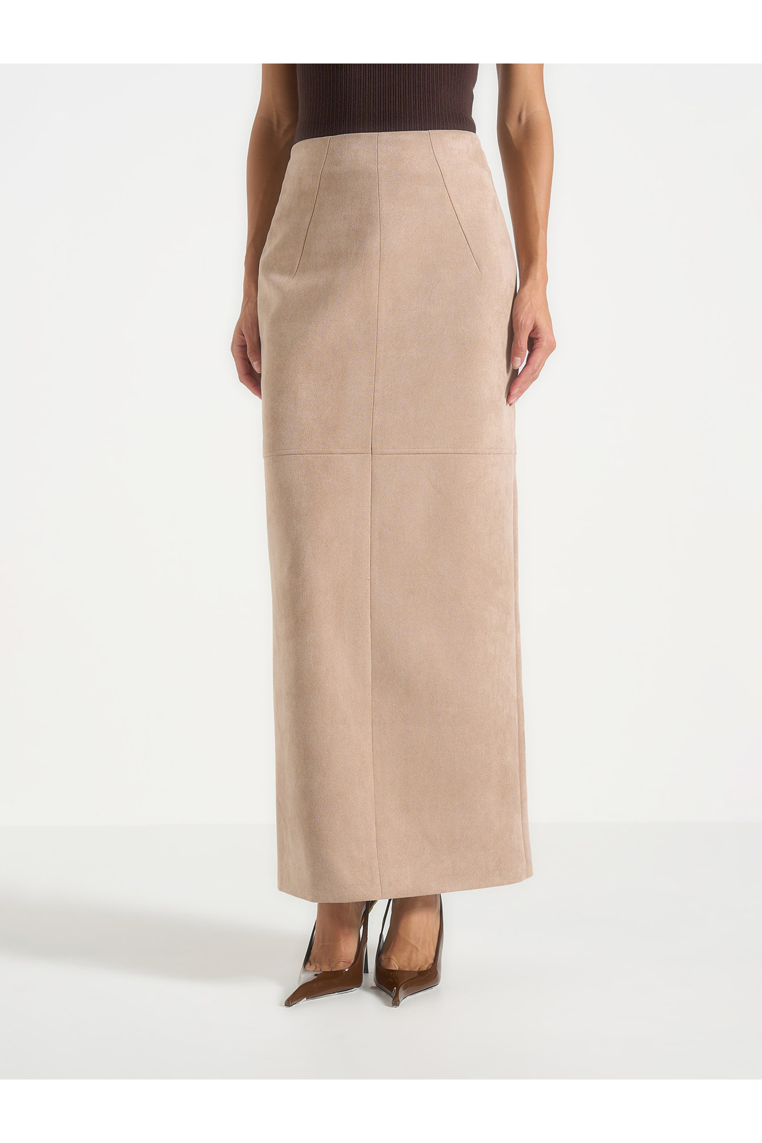 Manière De Voir Celie Suede Maxi Skirt (Women) | Nordstrom | Nordstrom
