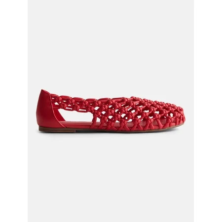 Scoop Women s Crochet Knot Ballet Flats | Walmart (US)