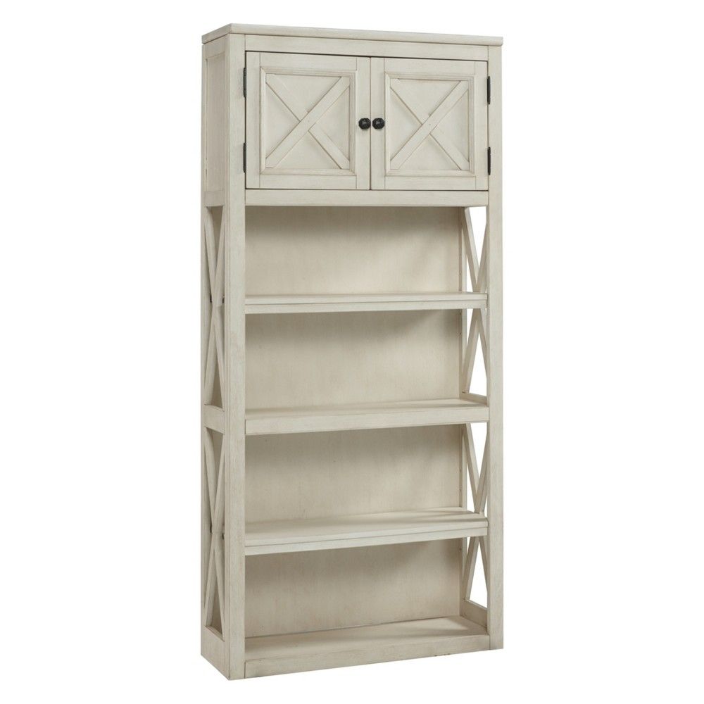 75.25"" Bolanburg Large Bookcase Brown/White - Signature Design by Ashley | Target
