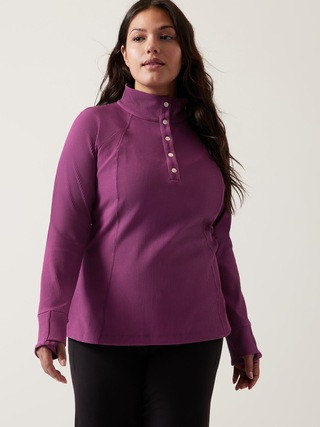 Salutation Henley Top | Athleta