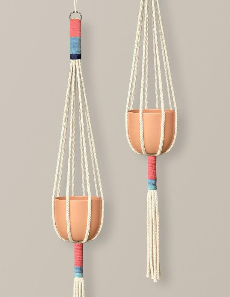 Slim Color Block Plant Hanger | The Sill